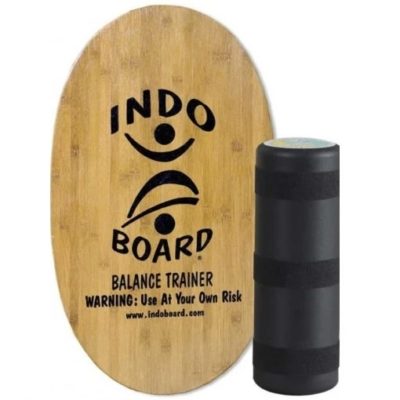 découvrez la planche d'équilibre et proprioception IndoBoard France Original Bamboo