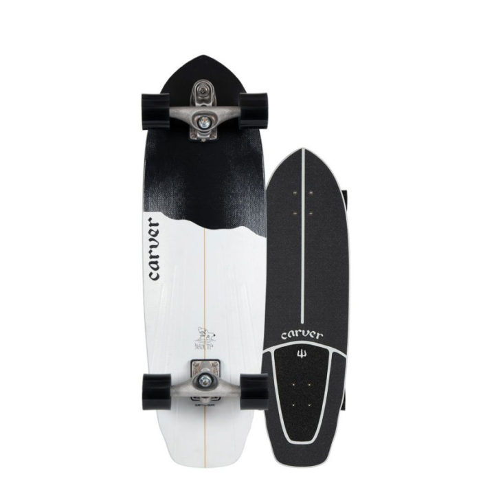 surfskate carver black tip truck C7