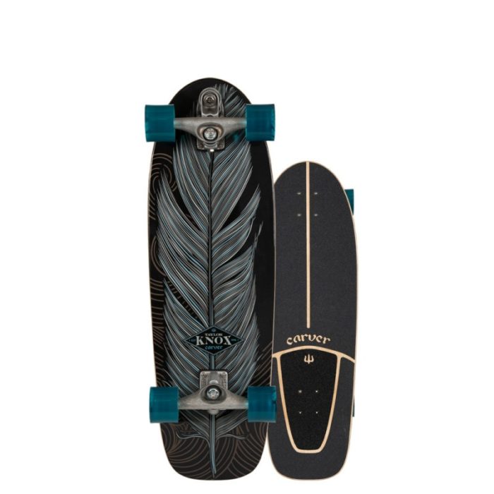 découvrez le surfskate carver knox quill en taille 31,25