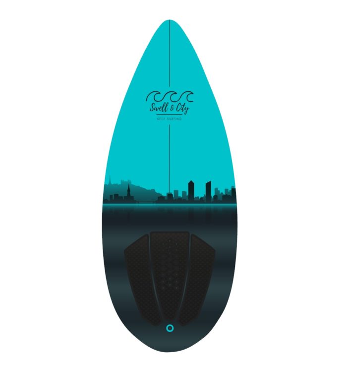 ToyBoard® Swell & City x LSC - Planche d'équilibre et proprioception